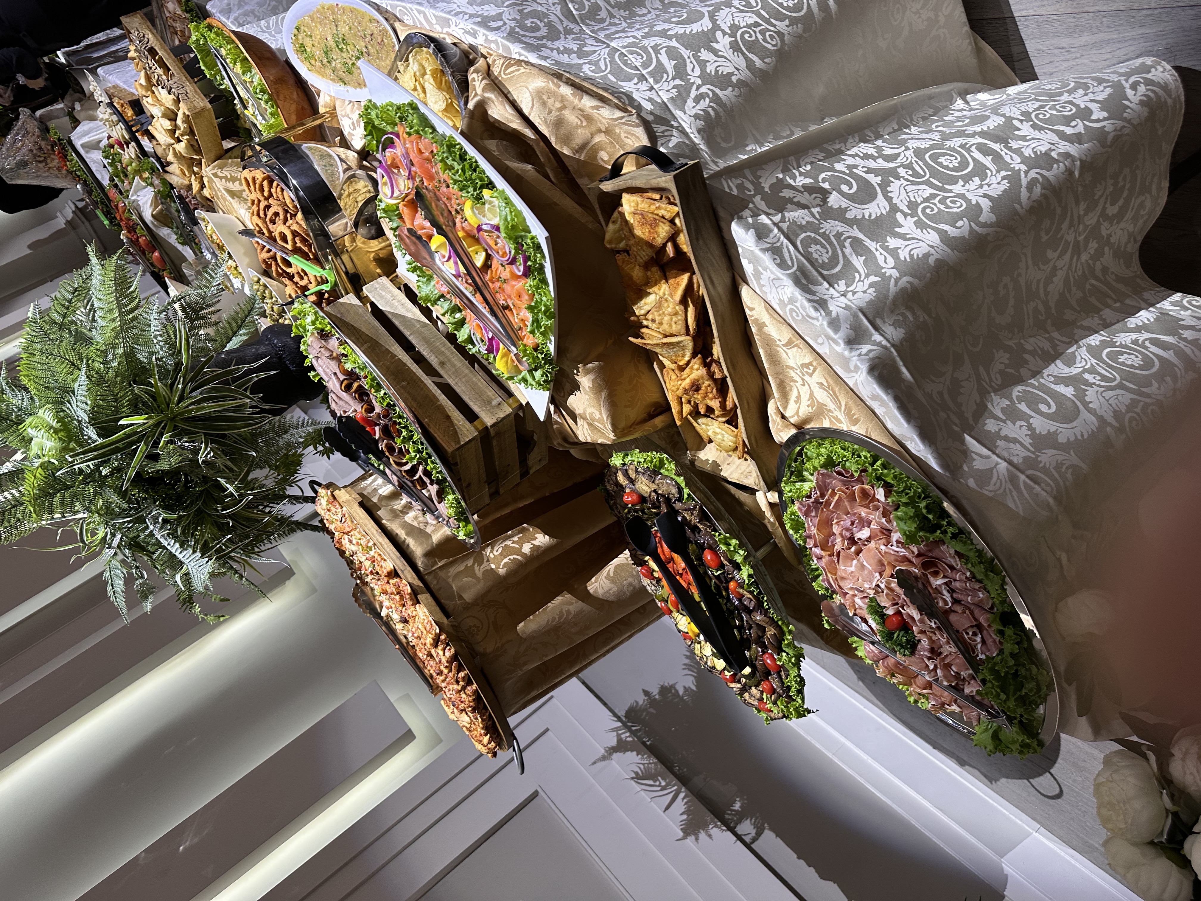 Gourmet plated dessert with artistic presentation at Palacio Event Centre